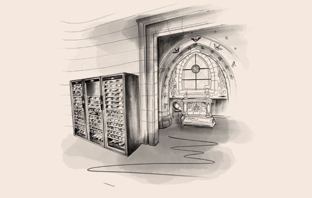 In the cellar at ‘M’ des Avenières // Cruseilles // France