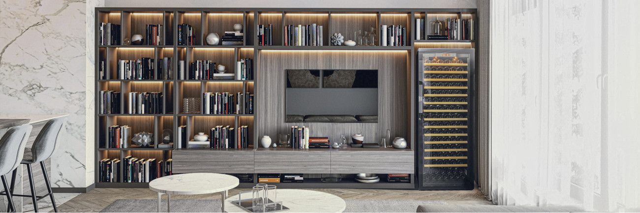 Permanent aeration of the wine fridge is one of the 6 essential criteria to ensure optimal ageing of the wine. A air carbon filter to purify the ambient air of the wine cooler.