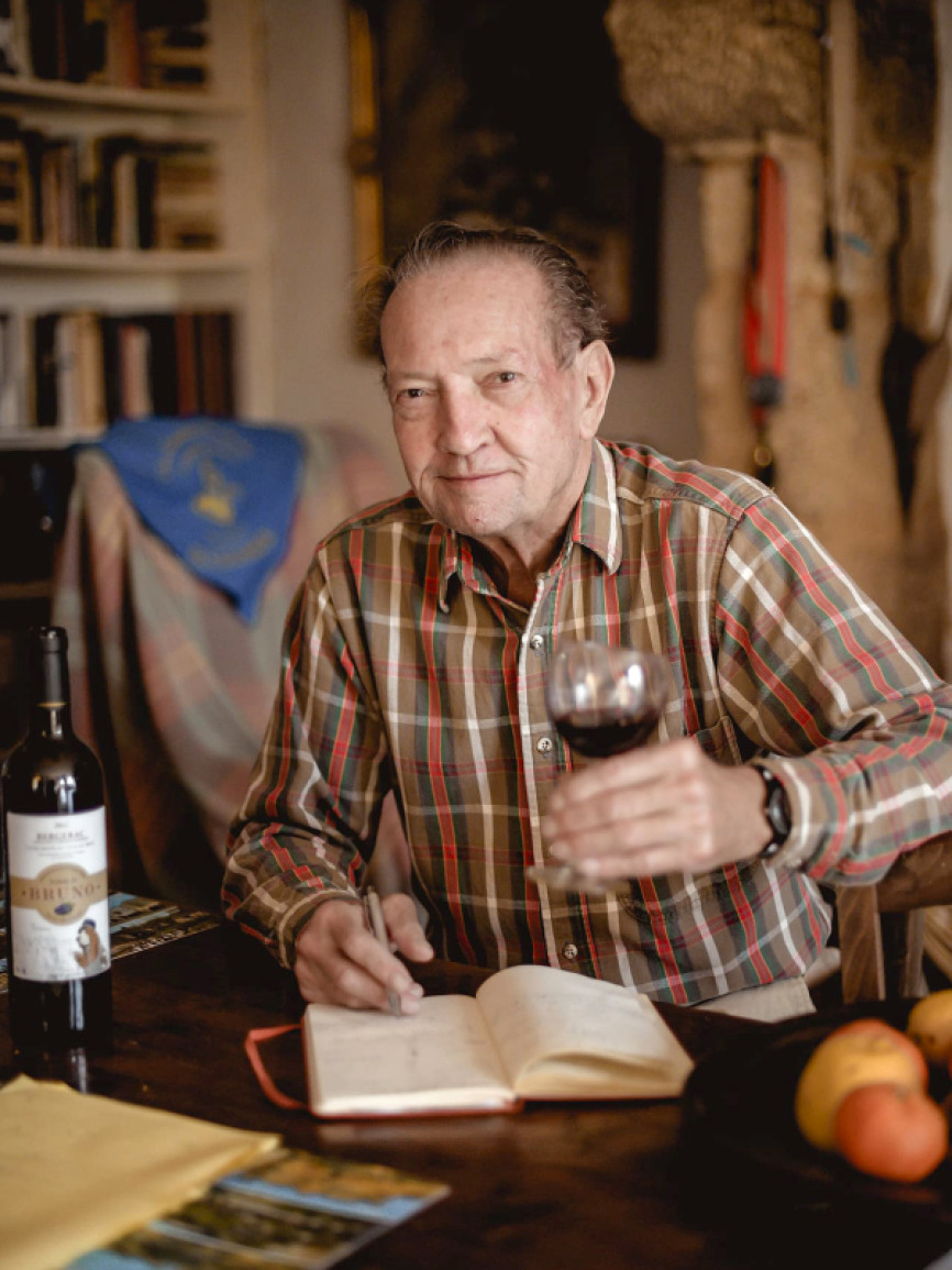 Begegnung mit Martin Walker, Frankreich und Schottland, Schriftsteller