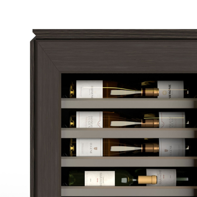 Shelf unit in champagne front colour