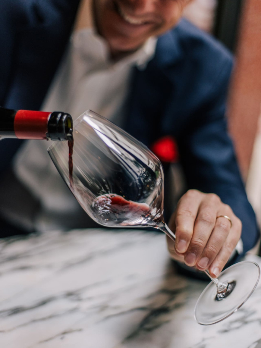 Talk with Maximilian Riedel, CEO of the Riedel wine glass company, Austria