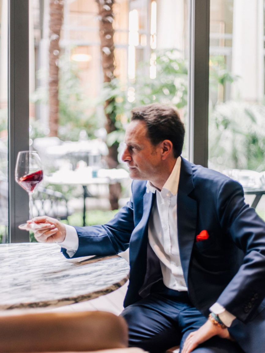 Talk with Maximilian Riedel, CEO of the Riedel wine glass company, Austria