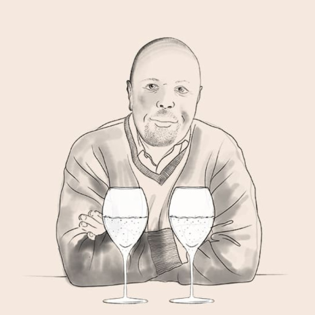 Dans la cave du critique de champagne Alberto Lupetti