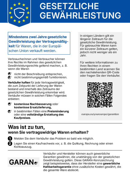 Das gesetzliche Gewährleistungsrecht